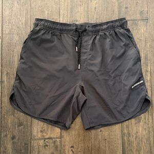 Legends Luka Shorts Men’s L Dark Gray 7” Inseam Unlined Performance Athletic